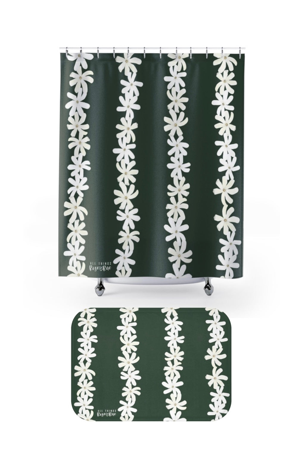 Tiare Shower Curtain Set♡
