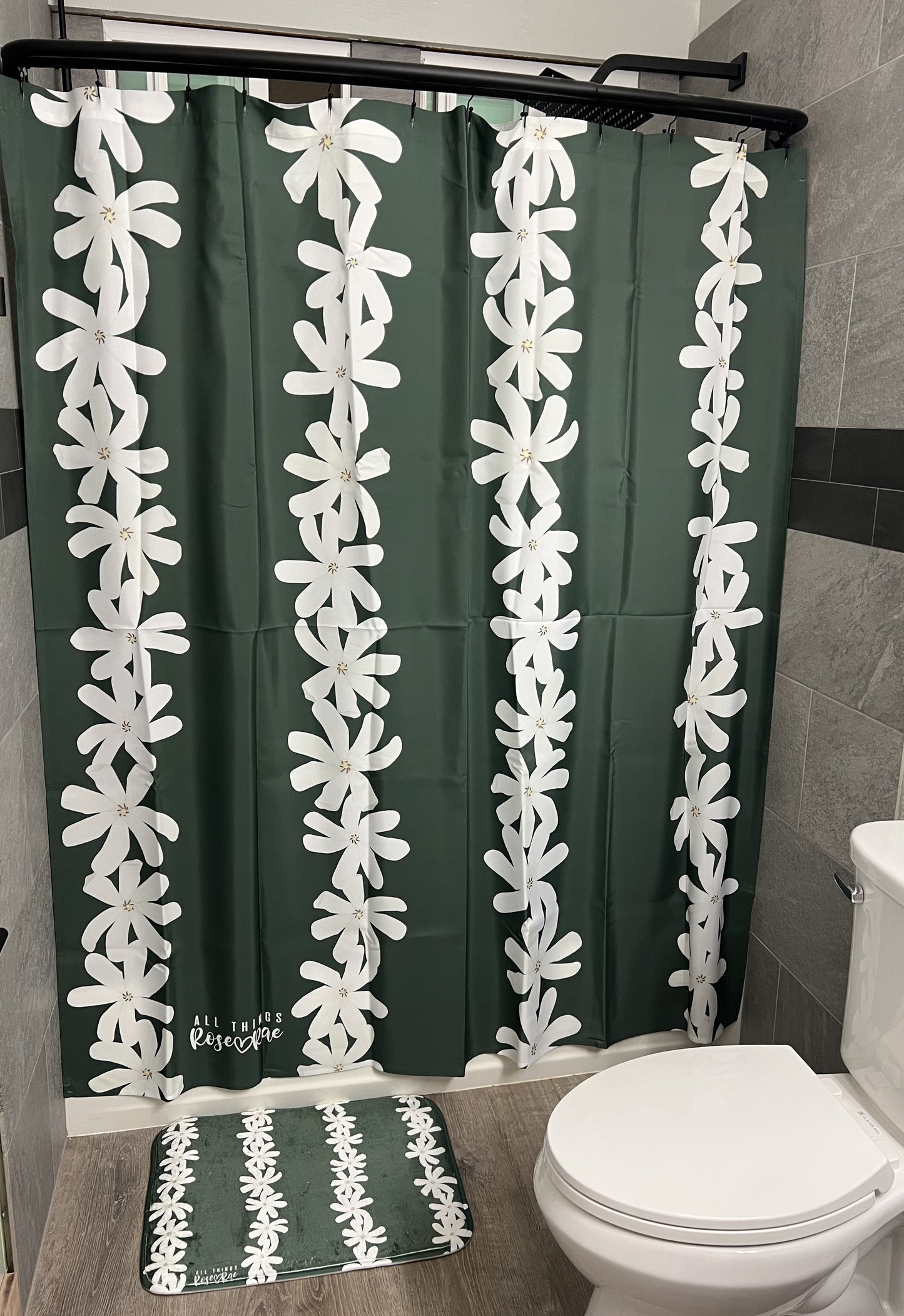 Tiare Shower Curtain Set♡