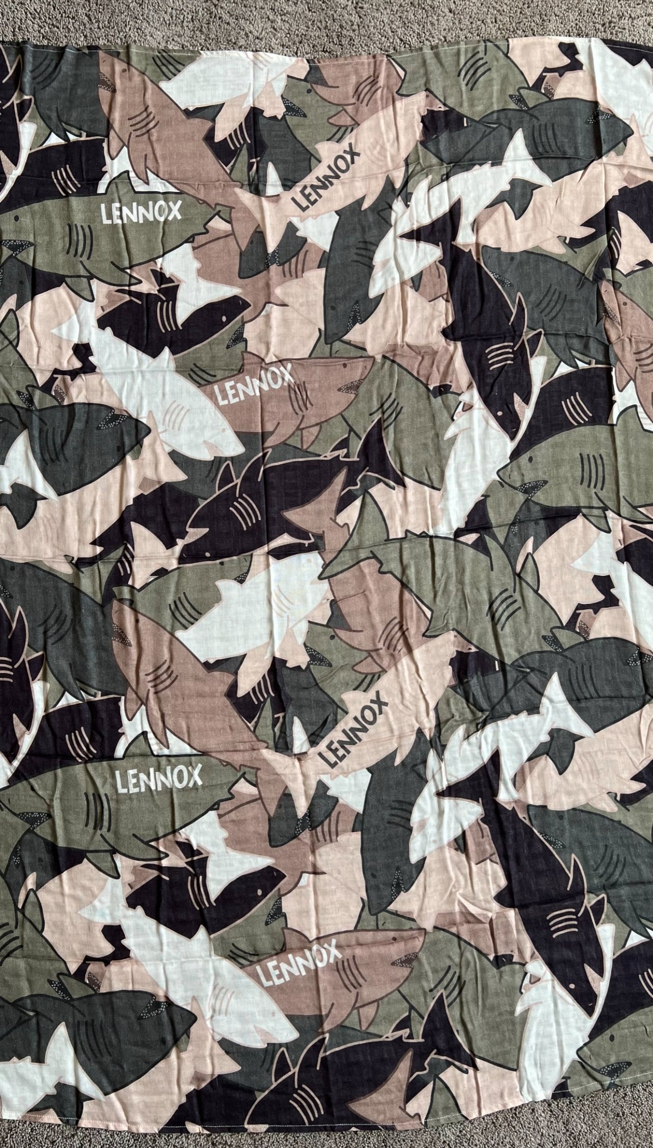 Camo Shark (GREEN)♡