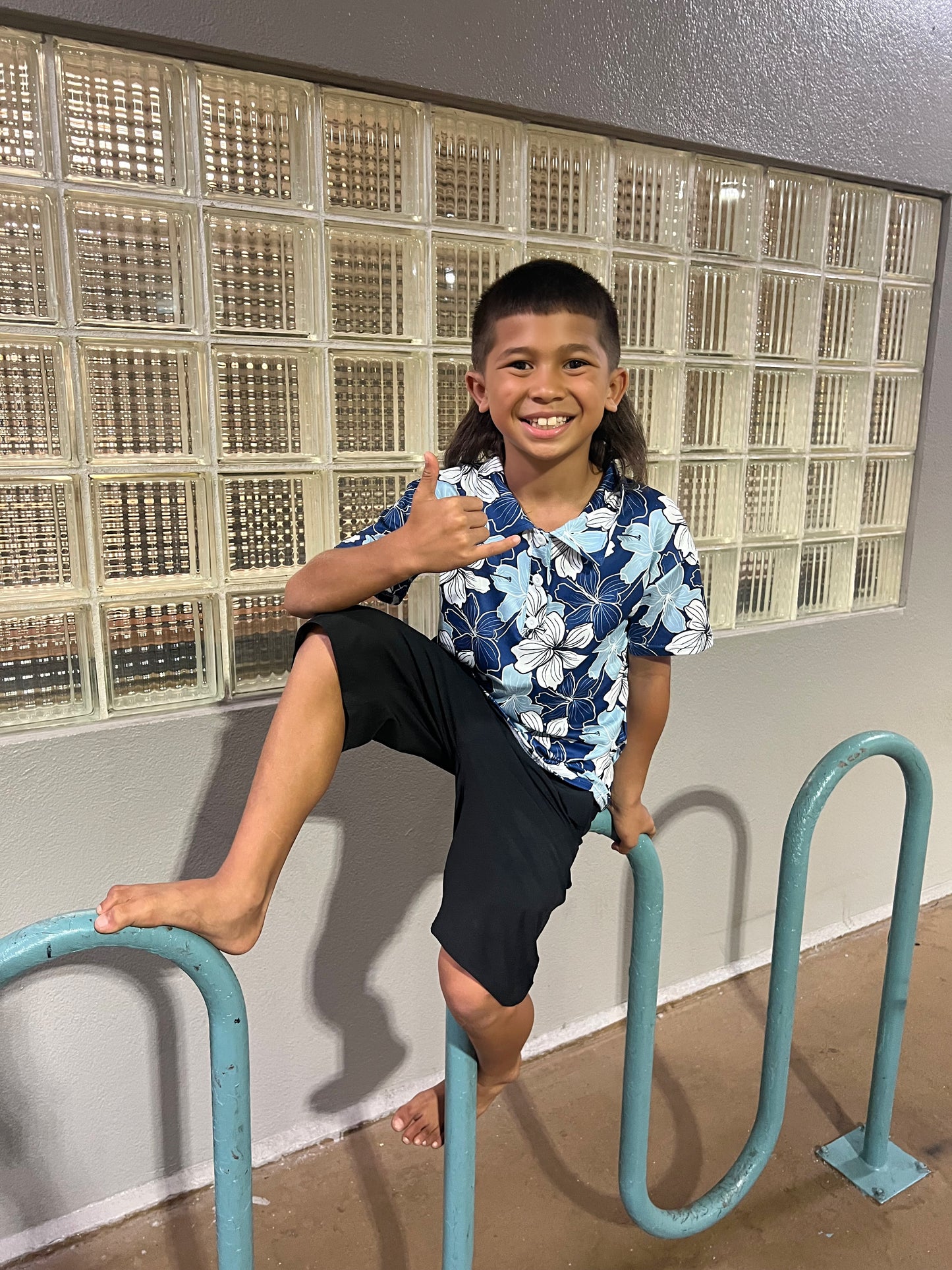 Keiki Kāne Shirt—♡ Kāneʻohe Blues