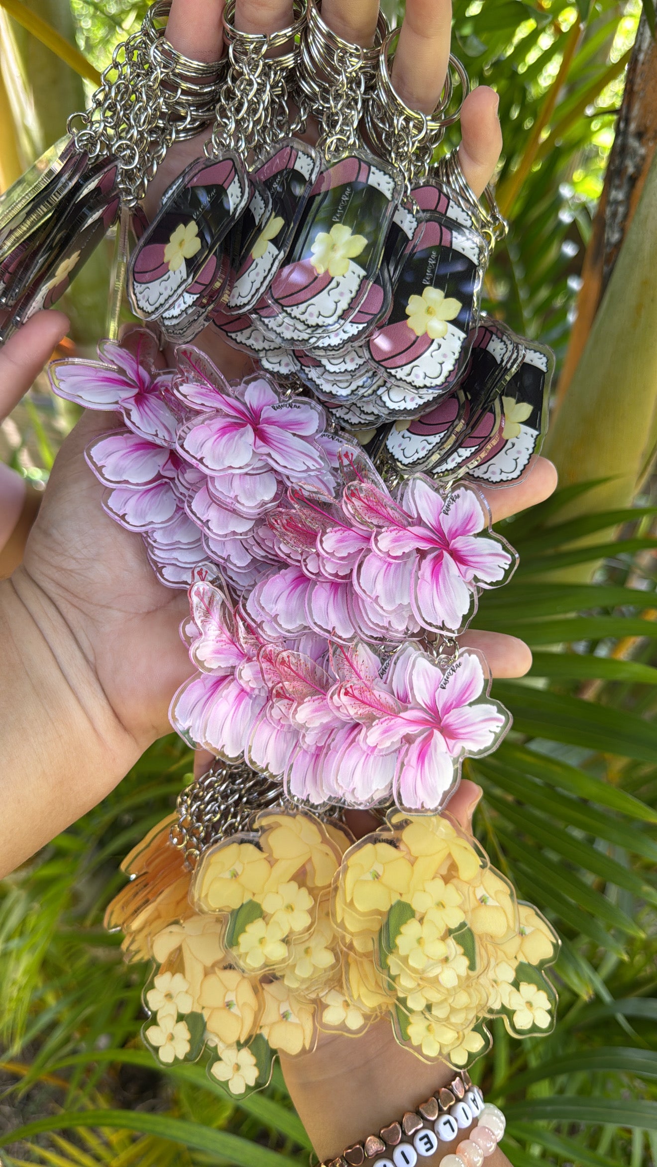 Hibiscus Keychain♡