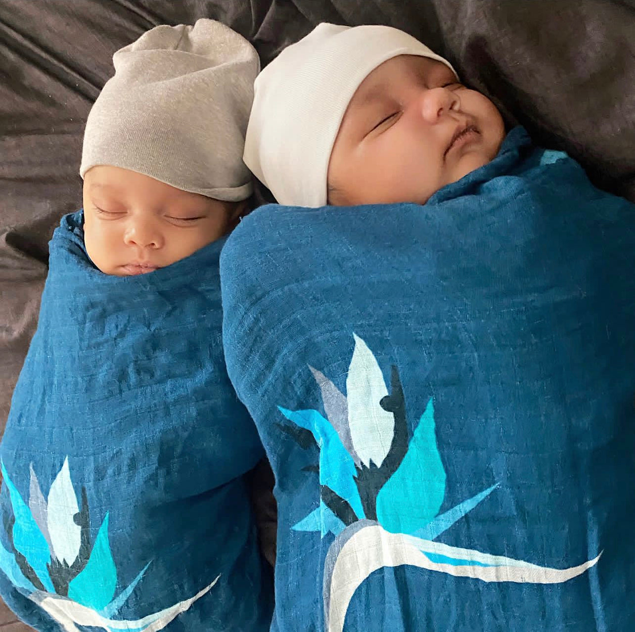 Blue Bird of Paradise Swaddle♡