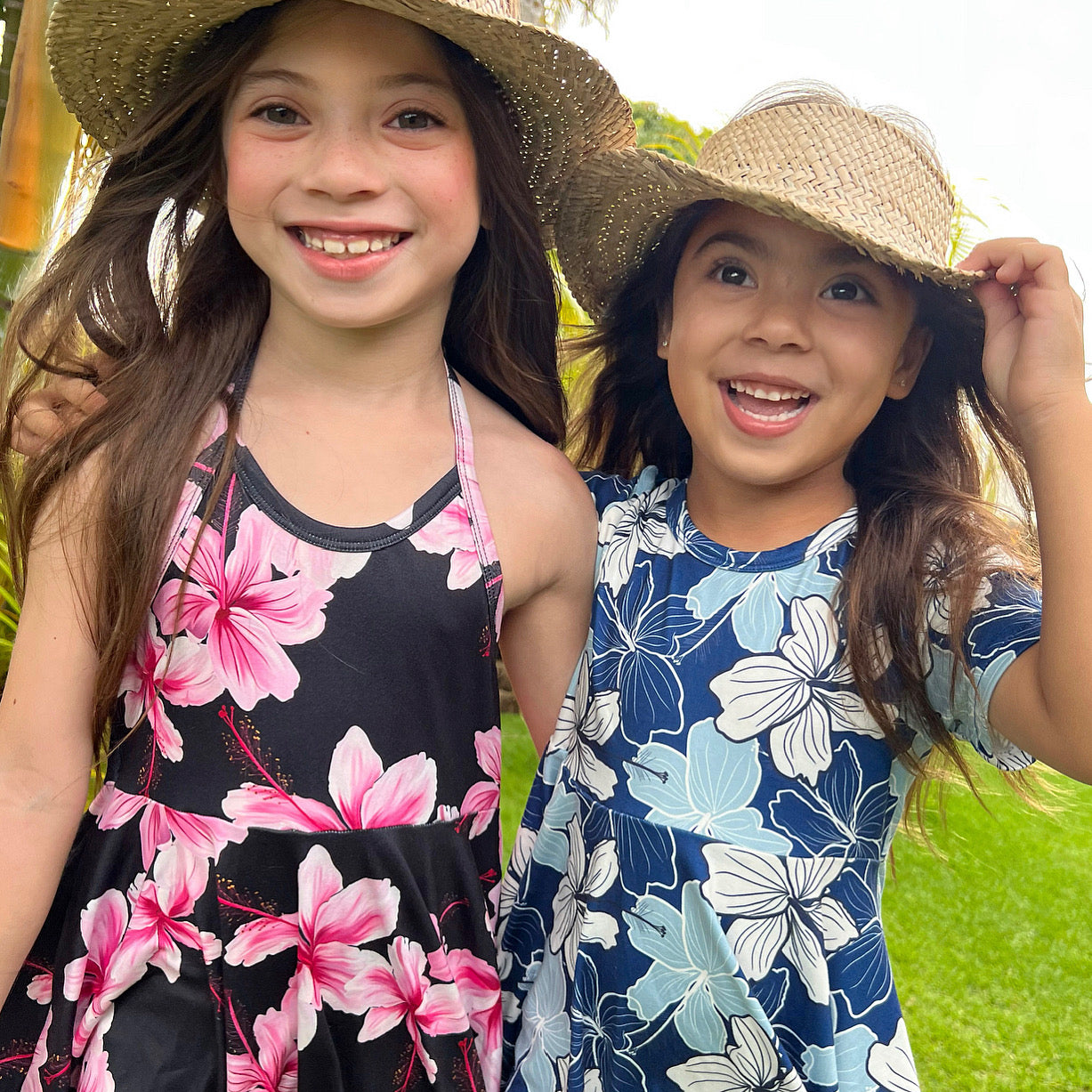 Kaileia Dress—Kāneʻohe Blues♡