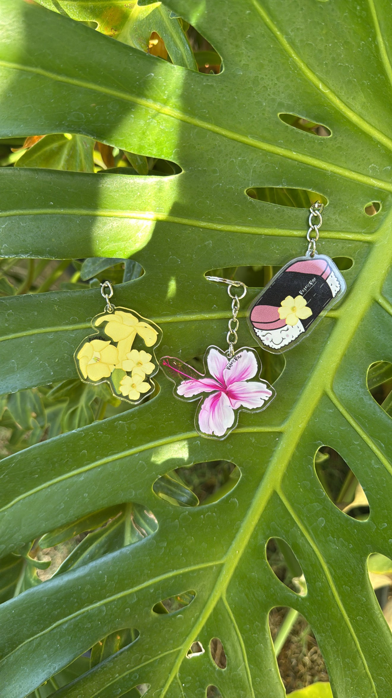 Hibiscus Keychain♡