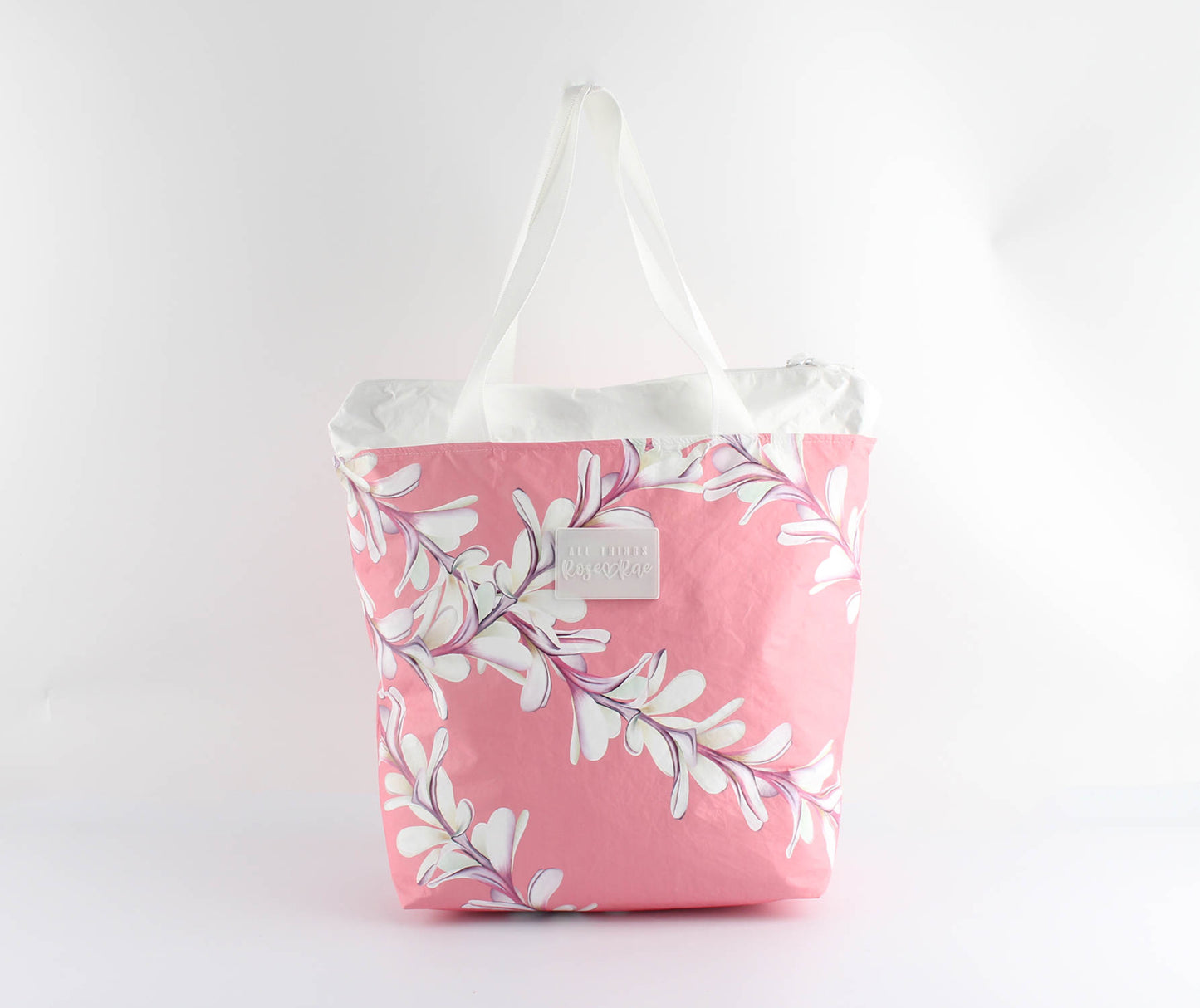 Plumeria Splash Resistant Tote♡