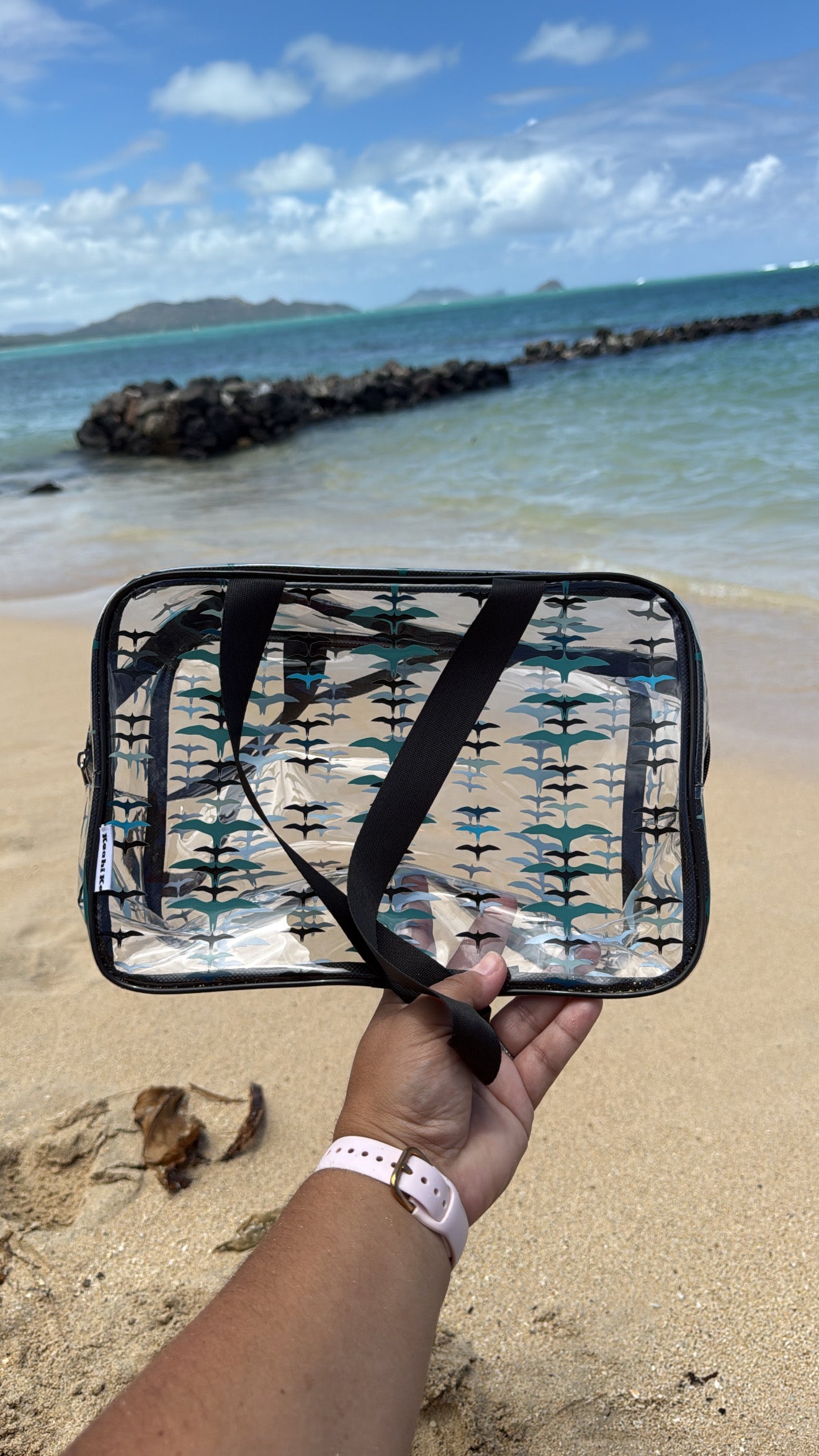 'Iwa Kiki Clear Bag (R♡R x Keahi Ko Collab)♡