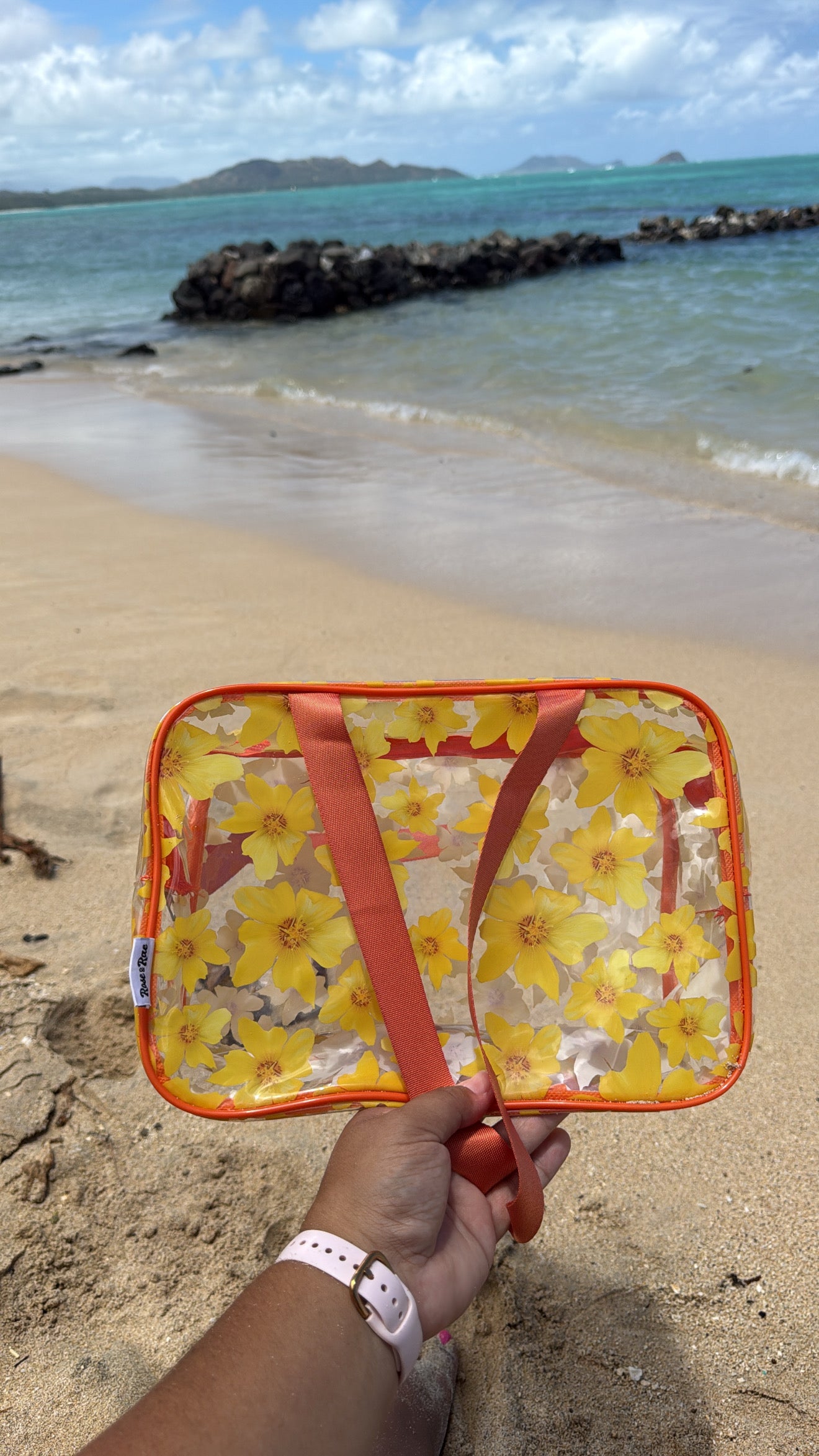 'Ilima Kiki Clear Bag (R♡R x Keahi Ko Collab)♡