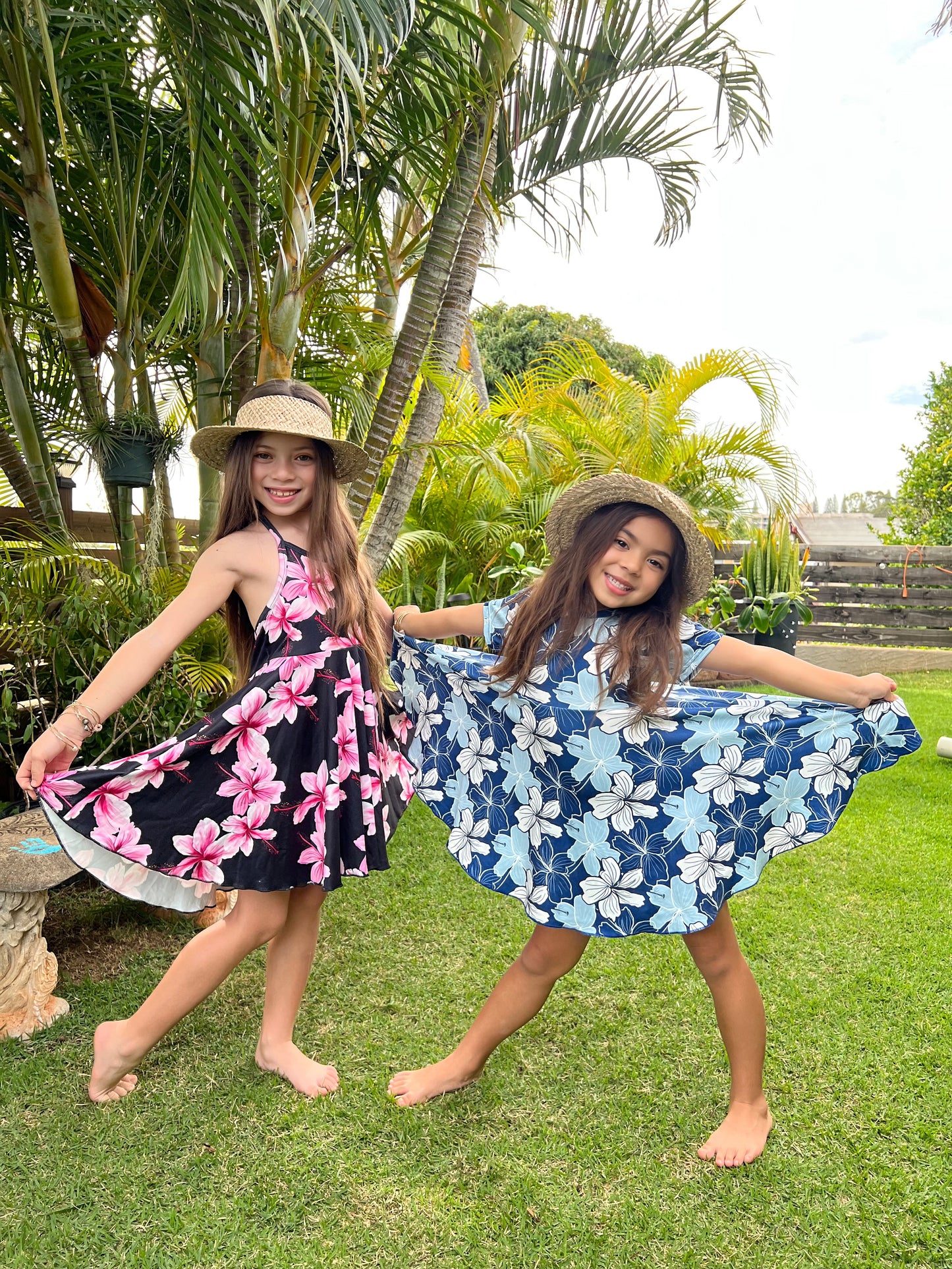 Kaileia Dress—Kāneʻohe Blues♡