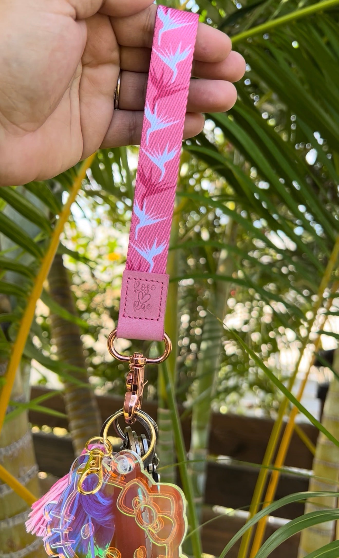 Bird of Paradise Wrist Lanyard♡