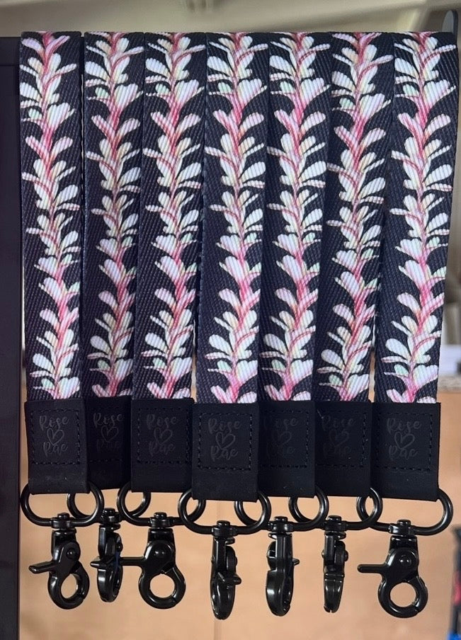 Plumeria Lei Wrist Lanyard♡
