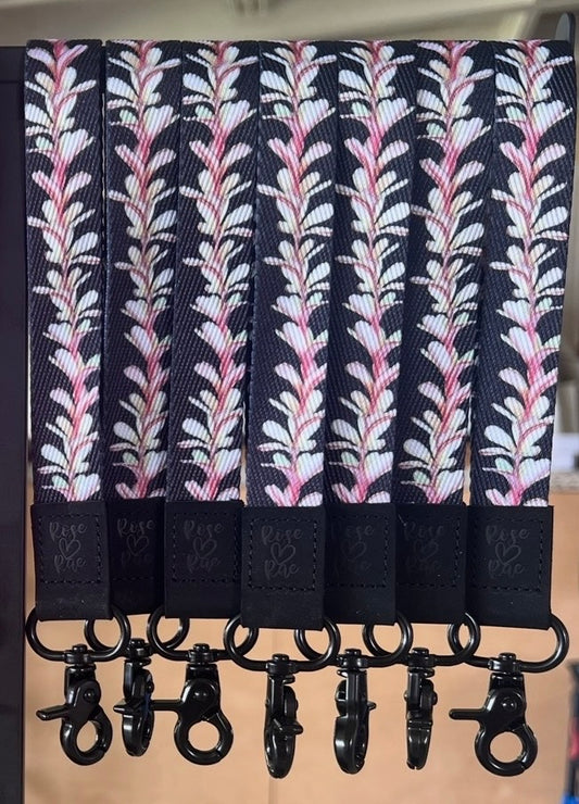 Plumeria Lei Wrist Lanyard♡