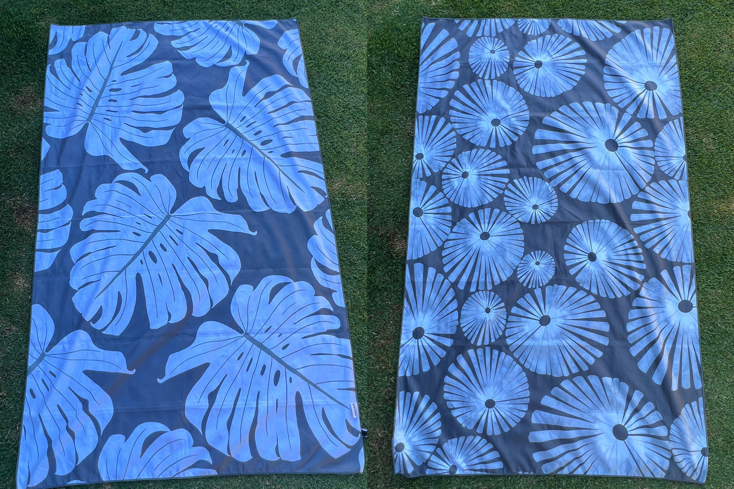 Gray Monstera/ʻOpihi Towel♡