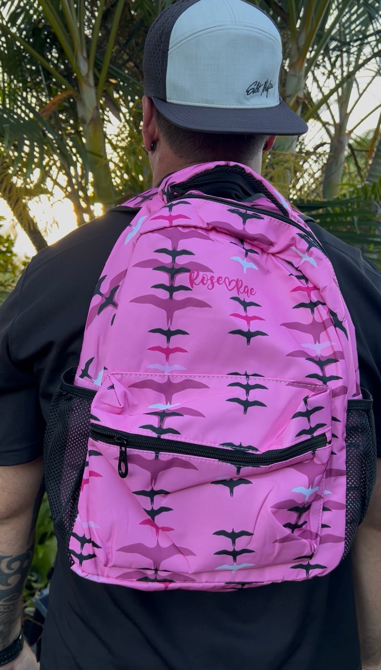 Pink 'Iwa Waterproof Backpack♡