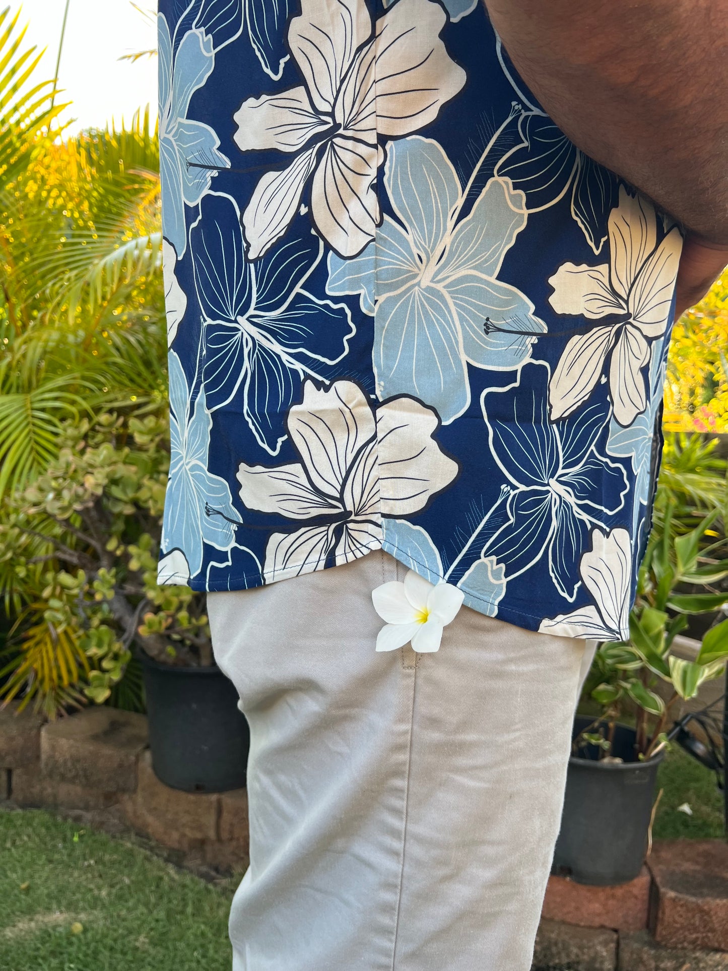 Kāne’ohe Blues Aloha Shirt♡