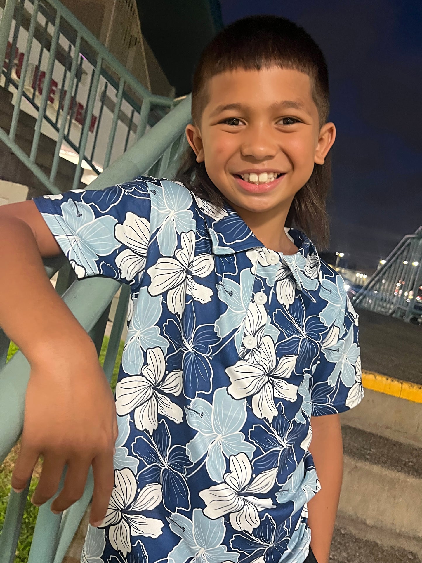 Keiki Kāne Shirt—♡ Kāneʻohe Blues