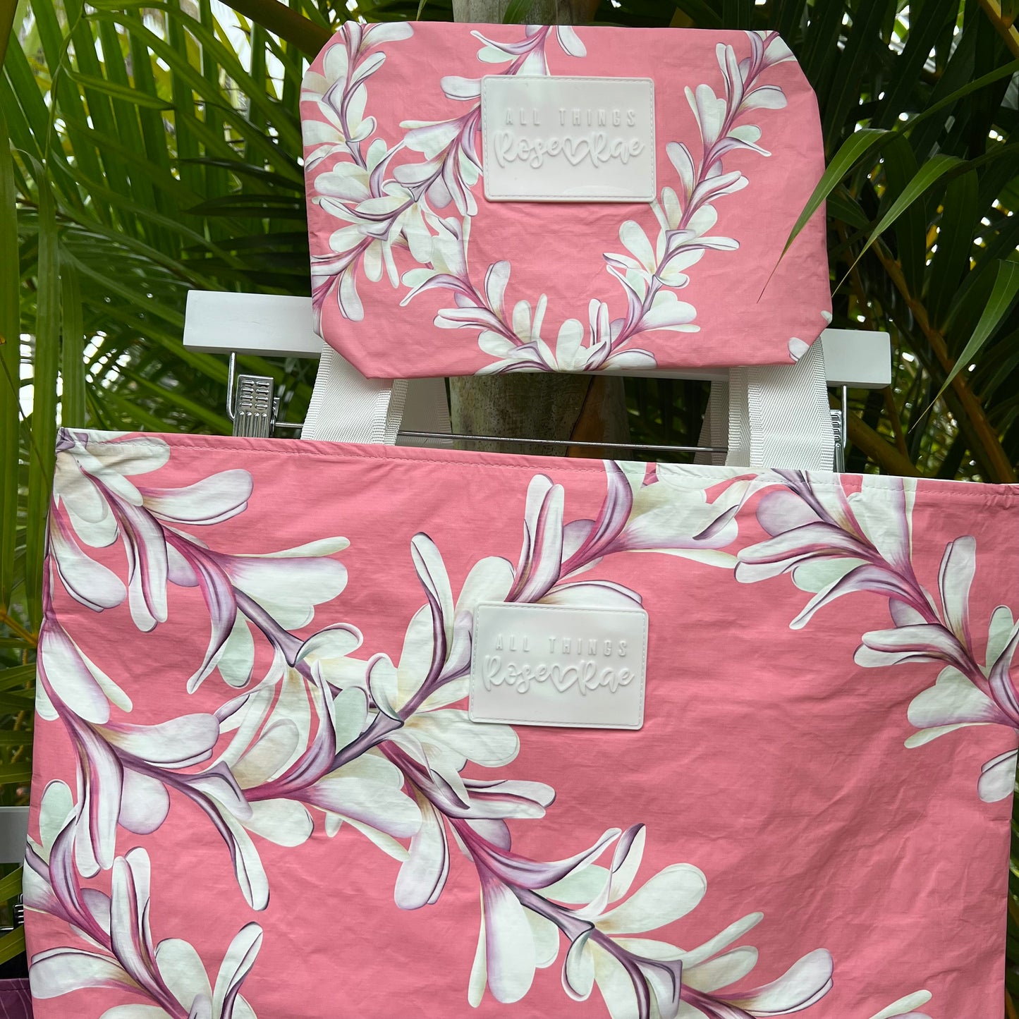 Plumeria Splash Resistant Tote♡